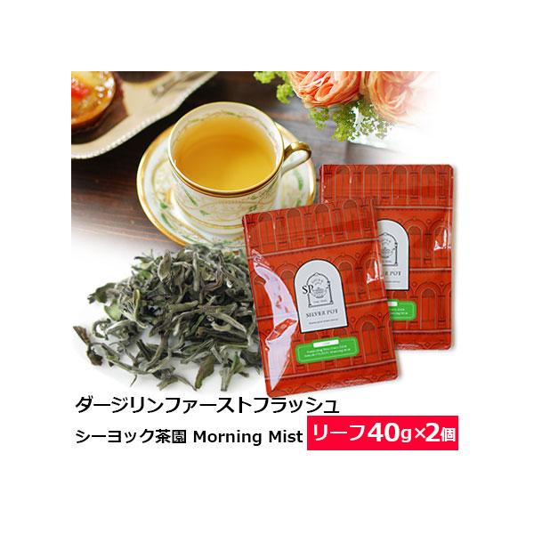 紅茶 茶葉 お得なおまとめ買いセット ダージリン ファーストフラッシュ 2026年 シーヨック茶園 FTGFOP1 Morning Mist （40g×2個） / 春摘み