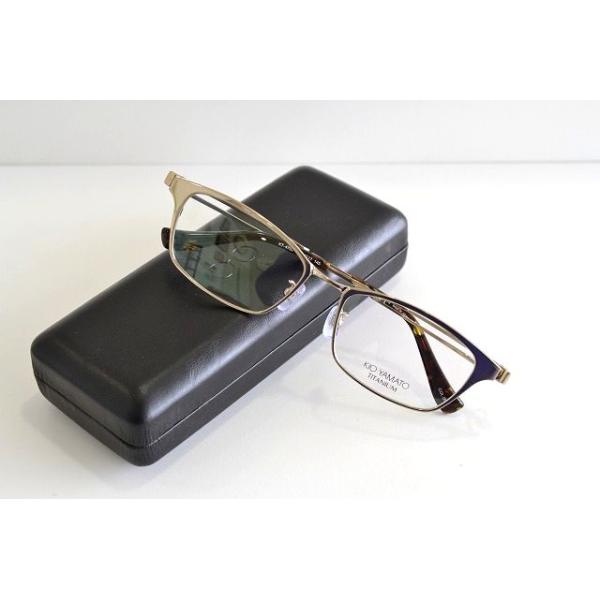 KIO YAMATO キオヤマト メガネフレーム KT-470J ゴールド : シルバーズ