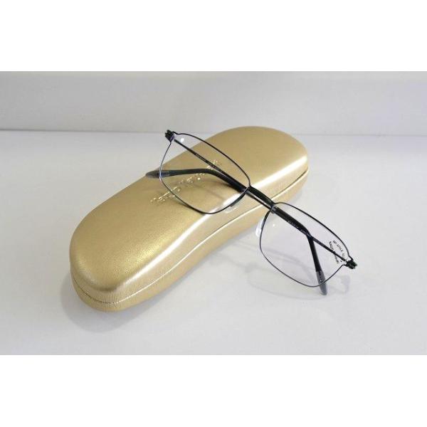 メカメガネ kazuo kawasaki カズオカワサキ MP-670 ネイビー : シルバーズ