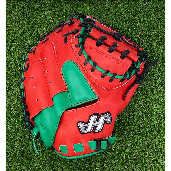ハタケヤマ HATAKEYAMA 軟式グラブ 捕手用 2022 PRO-M08 レッドX