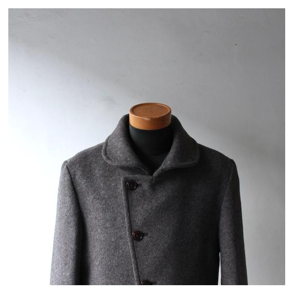 �y�G�V�J���v���C�X�z�艿52,800�~ Re made in tokyo japan �A�[���C�[ Melton Stand Collar P-Coat 2 colors 2023A-CT ���i�摜2