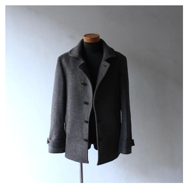 �y�G�V�J���v���C�X�z�艿52,800�~ Re made in tokyo japan �A�[���C�[ Melton Stand Collar P-Coat 2 colors 2023A-CT ���i�摜5