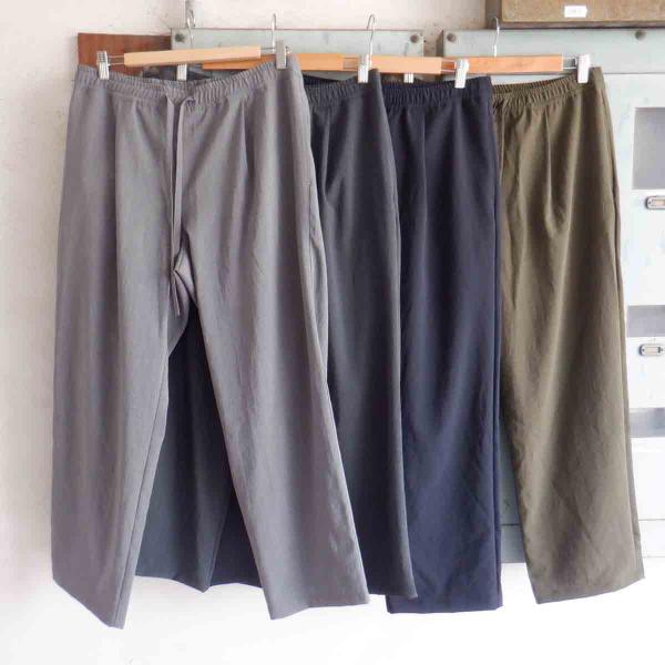 エシカルプライス】LA MOND. ラモンド SEMI WIDE SHARI PANTS