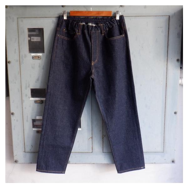 LA MOND. ラモンド DENIM EASY TROUSERS BLUE ONE WASH LM-P-124-O 