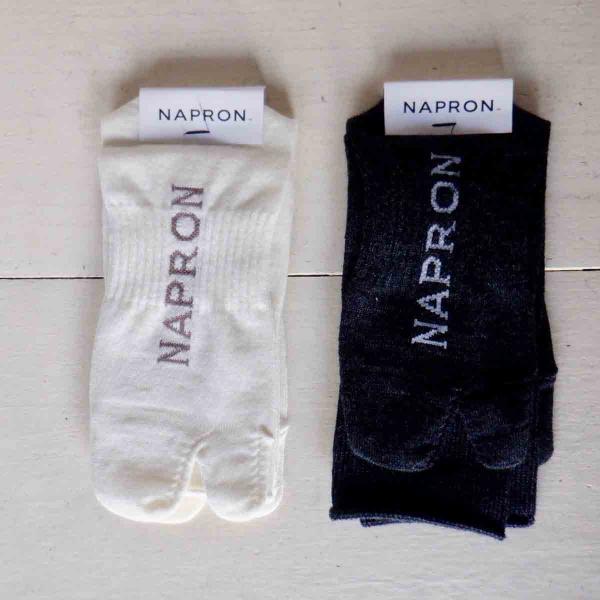 �y�ē��ׁzNAPRON �i�v���� WOOL TABI SOCKS �E�[���^�r�\�b�N�X 2 colors NP-SO04 ���i�摜