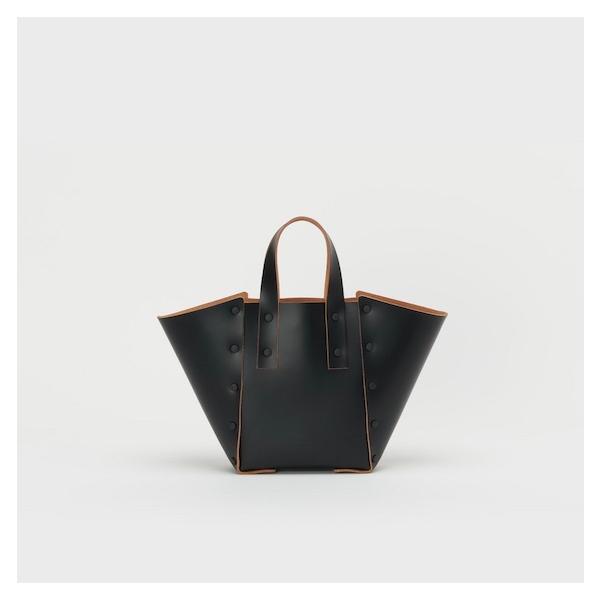 【再入荷】Hender Scheme エンダースキーマ assemble hand bag wide small (同色リヴェット) wt-rb-aws black