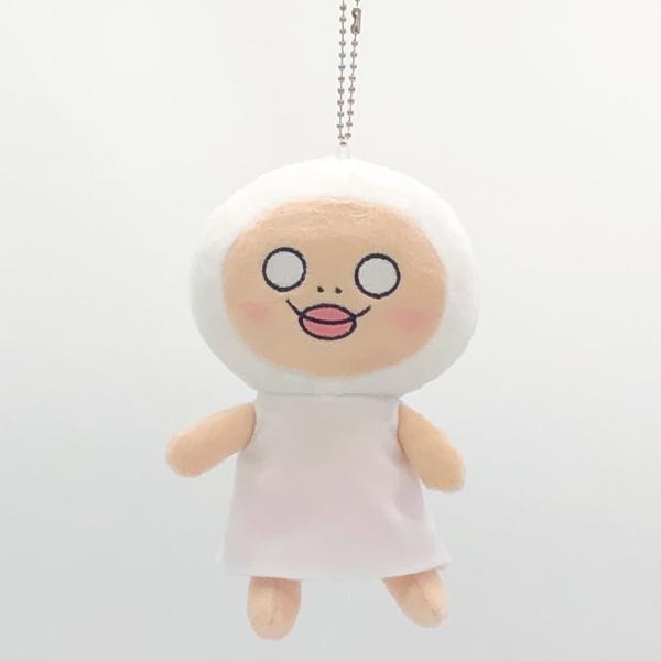 赤ちゃん泣き止む動画 Lineスタンプ 大人気 しろめちゃんマスコットぬいぐるみ S Shop Simpatia 通販 Yahoo ショッピング