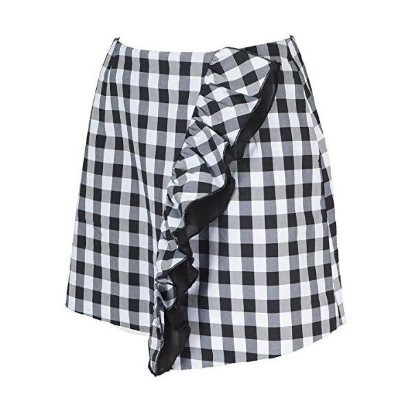 リエンダ Rienda Planのリエンダ Suelta スカート フリルタイトスカート レディス ブラック S Rienda Simple ブラック Plan