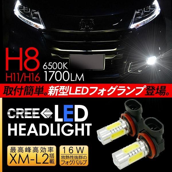 オデッセイ RC1/RC2 LED フォグランプ H8/H11/H16 LEDフォグバルブ