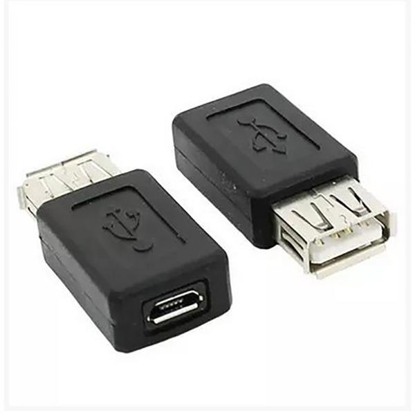 USBハブ 変換 スマートフォン 変換アダプタ A：USB メス B：microUSB メス タブレット等でUSB機器が使えるUSBハブ 1個 送料無料