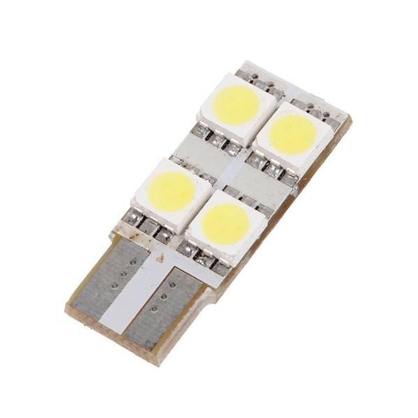 4連 高輝度 LEDバルブ 単品 白色 ポジションランプ 送料無料