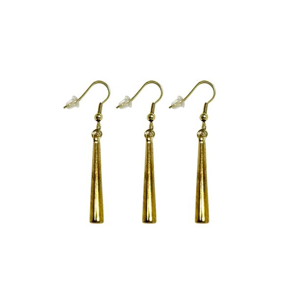 ワンピース ロロノア ゾロ風 ピアス ゴールド 三連 ハロウィン