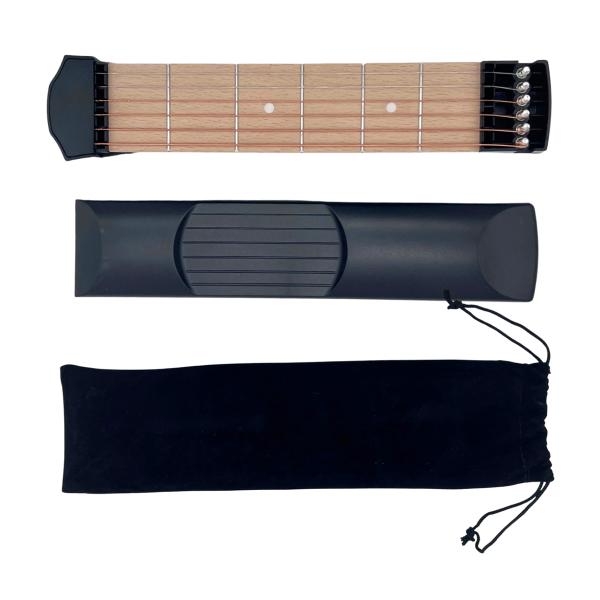 ギター練習用ネックが登場しました。6フレットあるので、スムーズなコードチェンジの練習はもちろん、スライドやタッピングなど様々な奏法の上達に役立ちます。本物のギターと比べて軽量、かつコンパクトなのでギターを持ち運べない場所や大きな音が出せない...