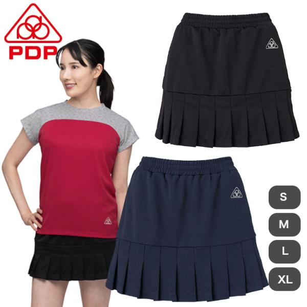 【モデル身長159cm：Mサイズ着用】黒 紺 ブラック ネイビー M L XL【モデル着用画像のスコート以外はコーディネート例ですので付随していません】◎インナータイツ、レギンス、ロングパンツ等と組み合わせて着ていただく【スパッツ無し】のス...