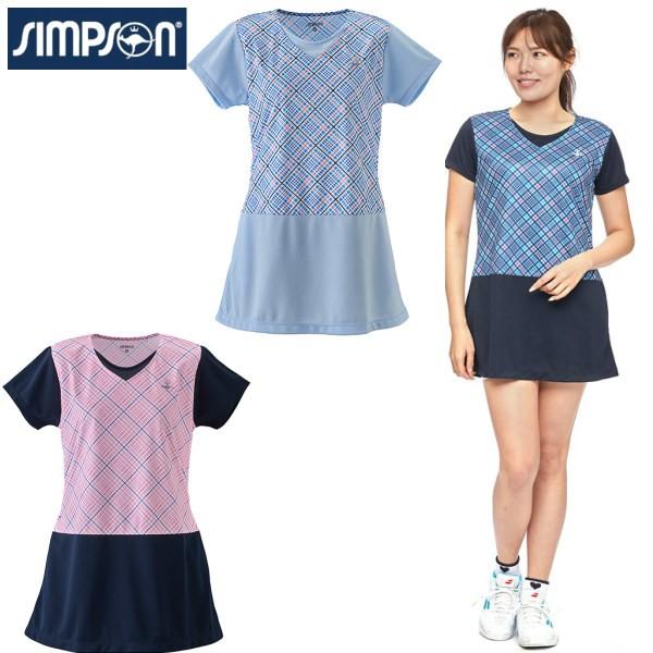シンプソン Simpson テニスウェア レディース ワンピース Stw c Stw c シンプソン スポーツ 通販 Yahoo ショッピング