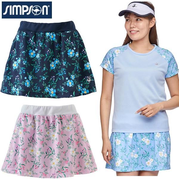 シンプソン Simpson テニスウェア レディース スカート 花柄 Stw 020f Stw 020f シンプソン スポーツ 通販 Yahoo ショッピング