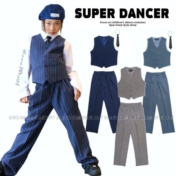 ロックダンス衣装 ポップダンス キッズ ダンス衣装 セットアップ
