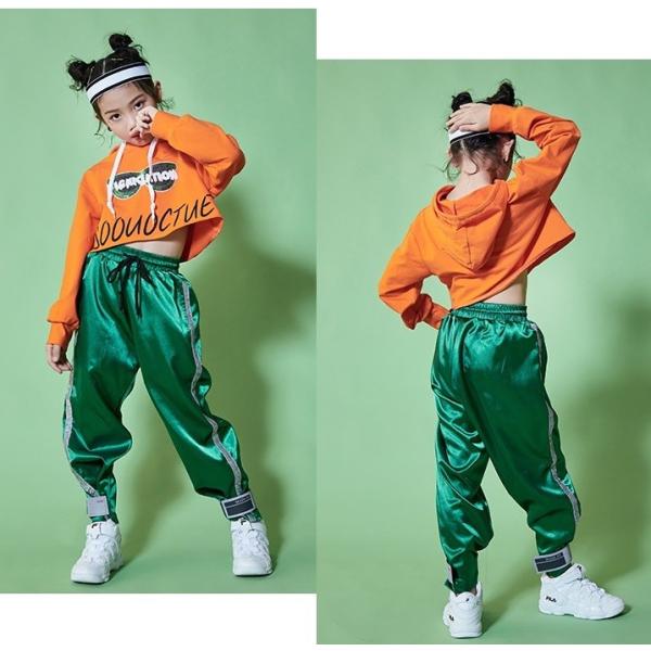 ダンス衣装 キッズ ズボン ダンスパンツ ヒップホップ サテン 光沢パンツ 緑 赤 黒 ピンク Buyee Buyee Jasa Perwakilan Pembelian Barang Online Di Jepang