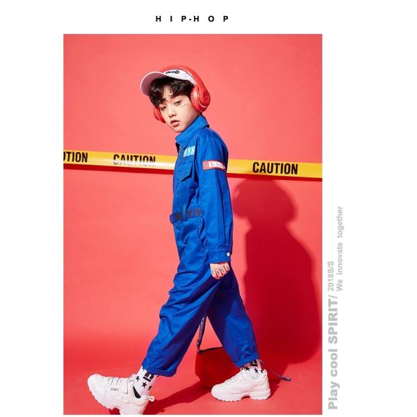 つなぎ キッズ ヒップホップ ファッション K Popダンス衣装 韓国 派手 赤 青 黄色 Buyee Buyee Japanese Proxy Service Buy From Japan Bot Online