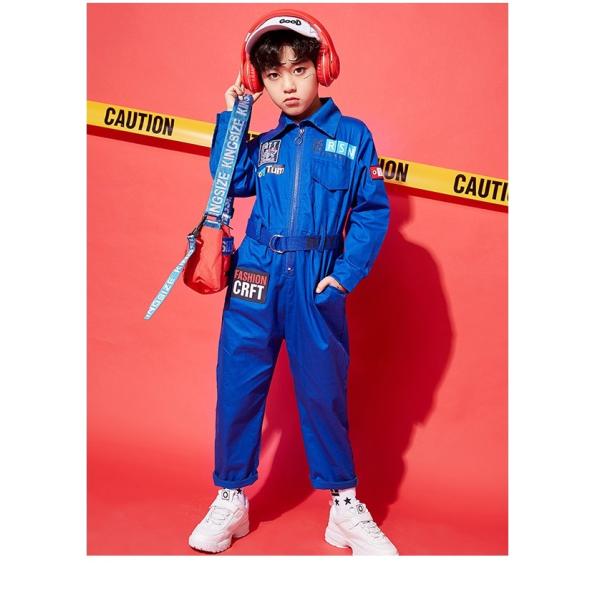 つなぎ キッズ ヒップホップ ファッション K Popダンス衣装 韓国 派手 赤 青 黄色 Buyee Buyee Jasa Perwakilan Pembelian Barang Online Di Jepang