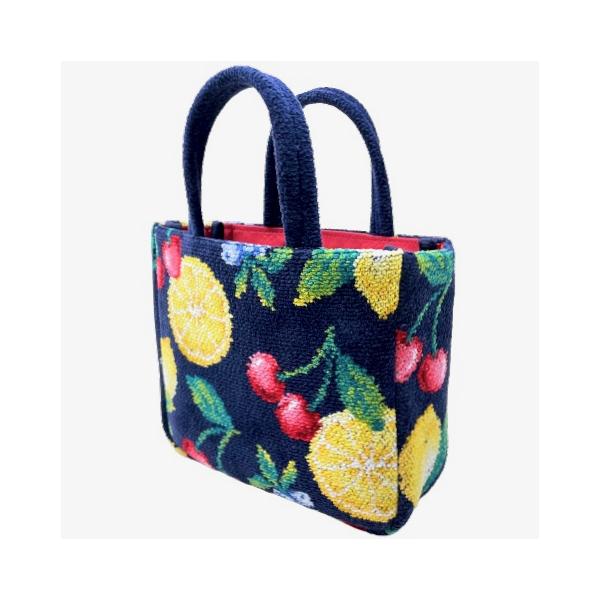 feiler（フェイラー） バッグ in ミニトート ラフルッタ 紺 ネイビー