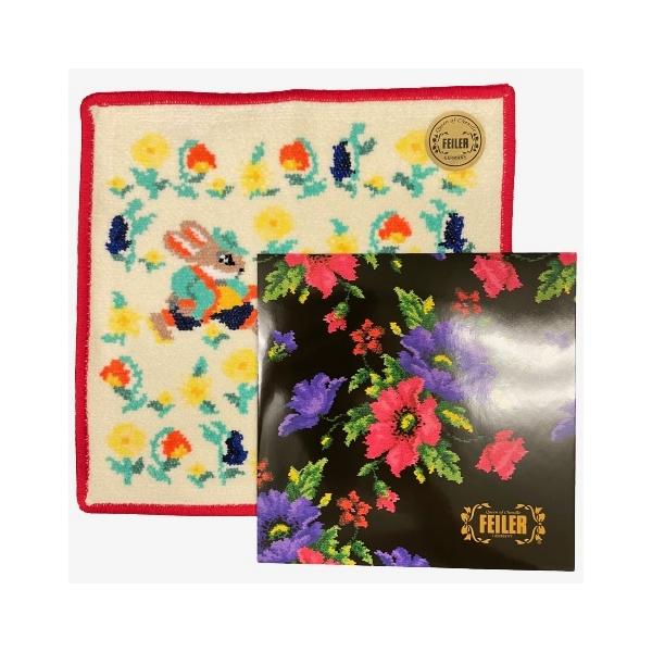 feiler（フェイラー） ハンカチ1枚用有料袋付(リボンなし) レター