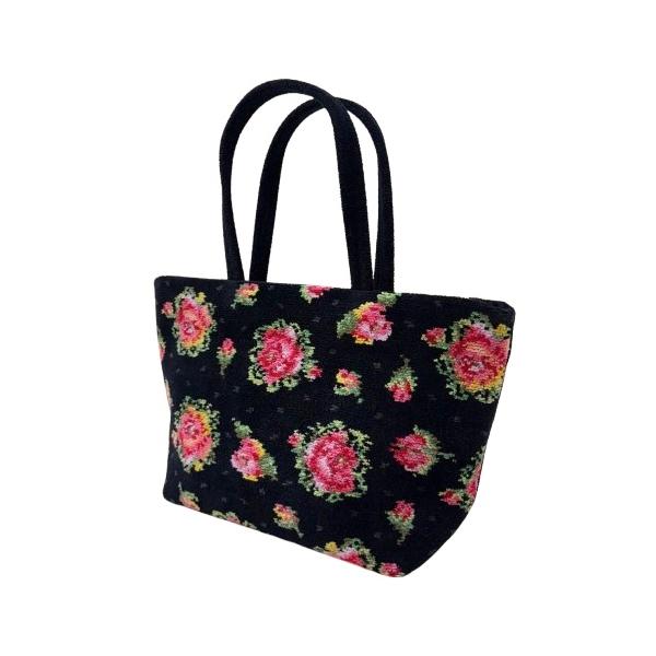 berryフェイラーバック美品 feiler（フェイラー） バッグ ポンポネットローズ ライトグレー