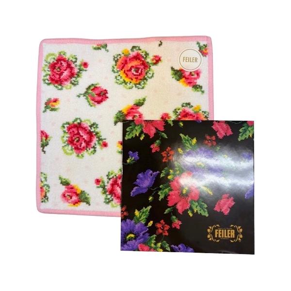 feiler（フェイラー） ハンカチ1枚用有料袋付(リボンなし) レター