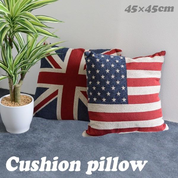 クッションピロー クッション アメリカ 国旗 イギリス スター 星 雑貨 45 45cm Cushion45 腕時計アクセサリーのシンシア 通販 Yahoo ショッピング
