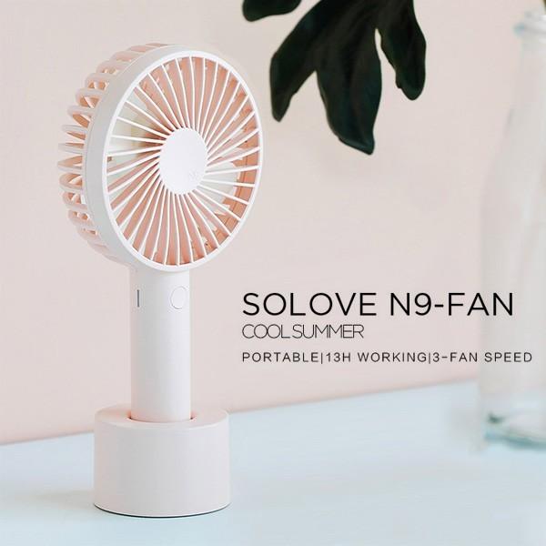 Solove 扇風機 卓上 携帯 ポータブル コンパクト 充電式 風量3段階 N9fan 腕時計アクセサリーのシンシア 通販 Yahoo ショッピング
