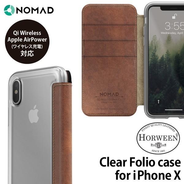 Iphonexケース Nomad ノマド Horweenレザー 本革 Nomad Clear Folio Case For Iphonex ノマドクリアフォリオケース 手帳型 おすすめ カード収納 メール便ok Nomadcfx 腕時計アクセサリーのシンシア 通販 Yahoo ショッピング