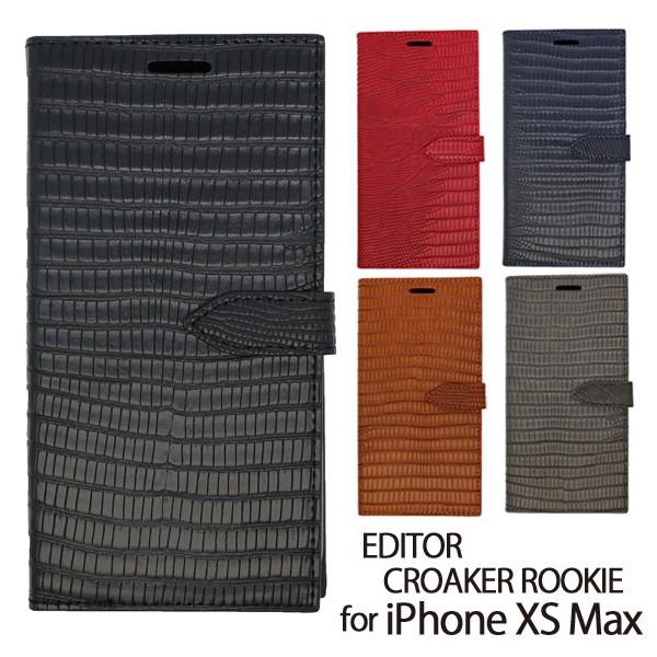 EDITOR GfB^[ CROAKER ROOKIE N[J[ [L[ iPhone XS Max 蒠^ P[X NR_C j v[g Mtg G [OK