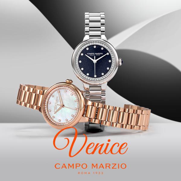 カンポ マルツィオ CAMPO MARZIO Venice 腕時計 レディース