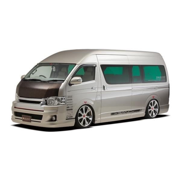 車用エアロパーツ ハイエース 4型 スーパーロング レガンス 車用エアロパーツ ハイエース 4型 スーパーロング レガンス