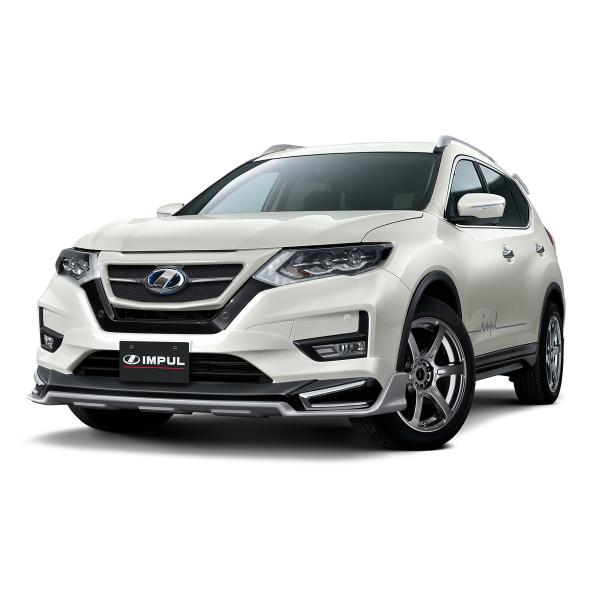インパル エクストレイル T32 後期 フロントグリル ABS 未塗装 インパル エクストレイル T32 後期 フロントグリル ABS 未塗装