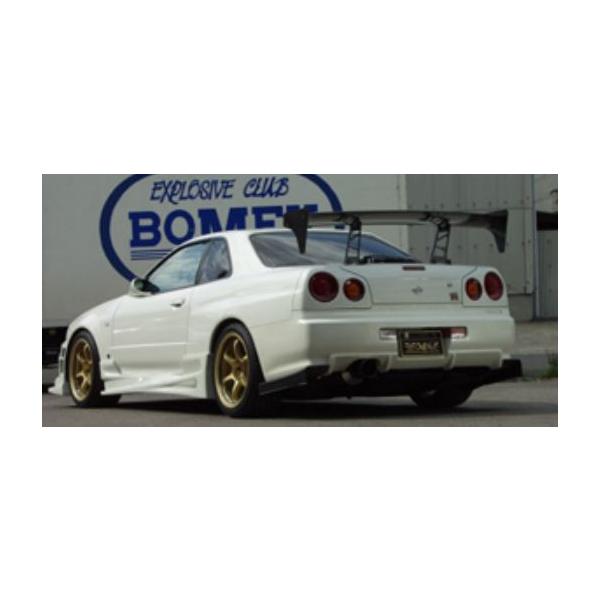ボメックス スカイライン R34 リアディフューザー 未塗装品 R34-RB-01 