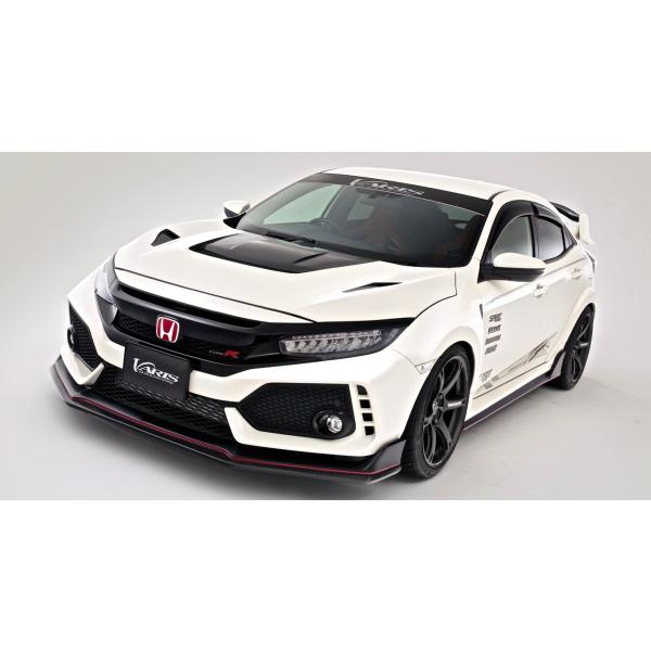 Varis バリス シビック タイプr Fk8 フロントリップスポイラー Frp Vaho013f dc0631abaa シンシアモール Yahoo 店 通販 Yahoo ショッピング