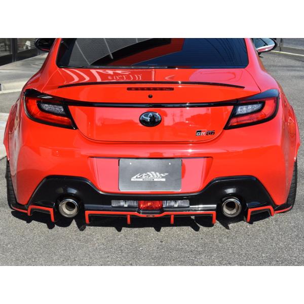 マック GR86 リアディフューザー 3P FRP 未塗装 mac M SPORTS エム