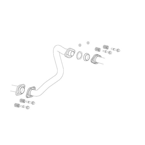 tWc{ Ag[NX DBA-HA36S FRONT PIPE tgpCv 610-80193 FUJITSUBO