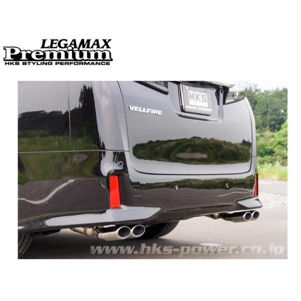 At@[h DBA-AGH30W }t[ DM-B SUS304 32018-AT047 HKS LEGAMAX Premium [K}bNXv~A