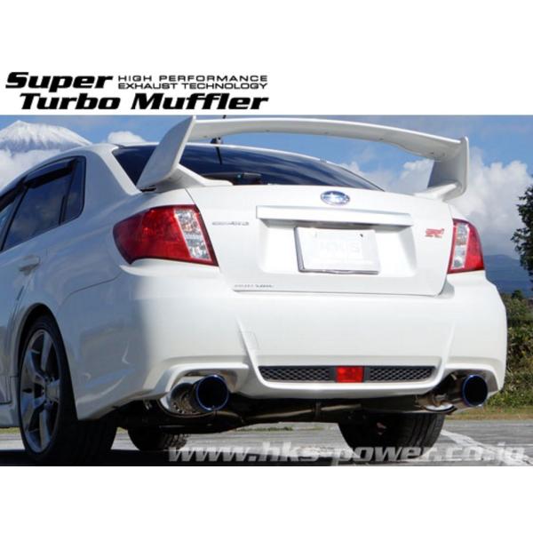 CvbT CBA-GVF }t[ SSR 31029-AF008 HKS Super Turbo Muffler X[p[^[{}t[