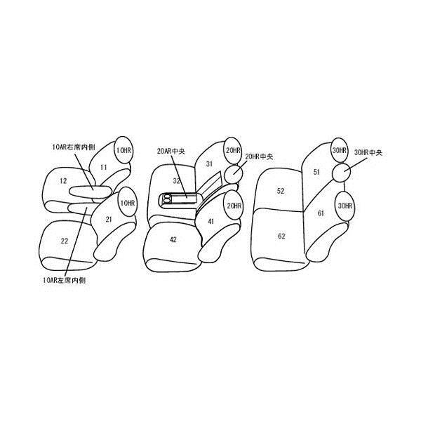 内装 クラッツィオ ジャッカ クラッツィオ 店 内装 一台分 Zrr85g 内装用品 Et 1573 エスクァイア ジャッカ Zrr80g hs0314ahar シンシアモール シートカバー