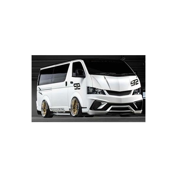 S A D カスタムジャパン ハイエース 200系 4型 3点セット キット