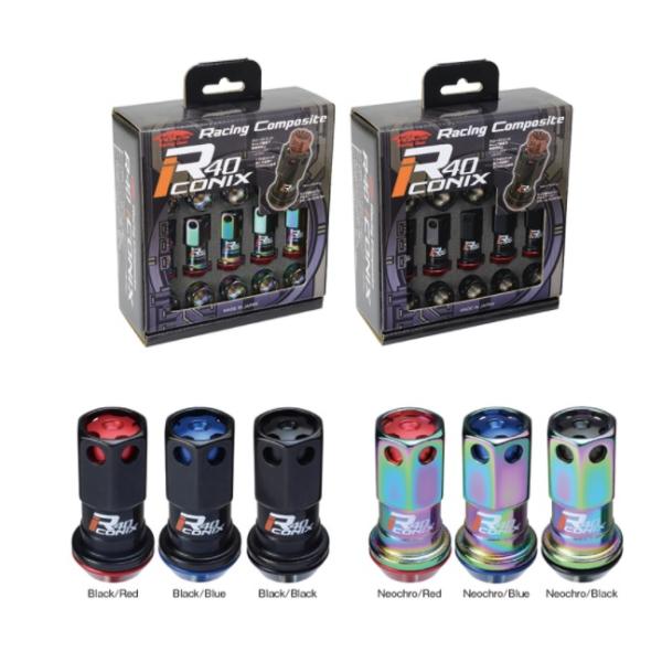 ���i�Y�� ���[�V���O�R���|�W�b�gR40�A�C�R�j�b�N�X ���b�N �i�b�g�Z�b�g 20�� M12xP1.5 �L���b�v�Ȃ� �u���b�N/���b�h RI-11KR KYO-EI Kics