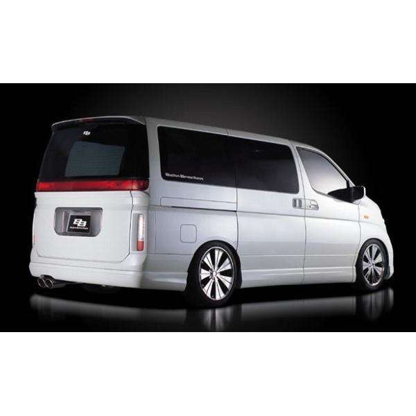 Bahn Brechen 自動車 バーンブレッヘン 店のbahn エルグランド E51 3点セット 前期 エアロパーツ 未塗装 0158elglandse シンシアモール 店