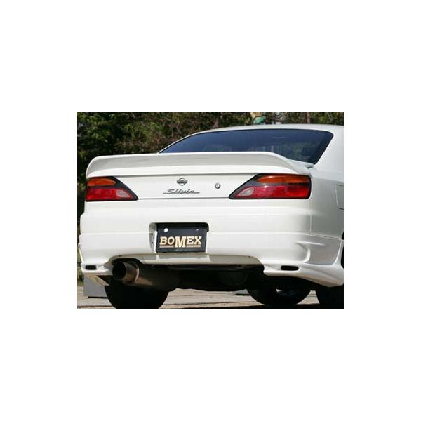 ボメックス シルビア S15 リアアンダースポイラー 未塗装品/ゲルコート 