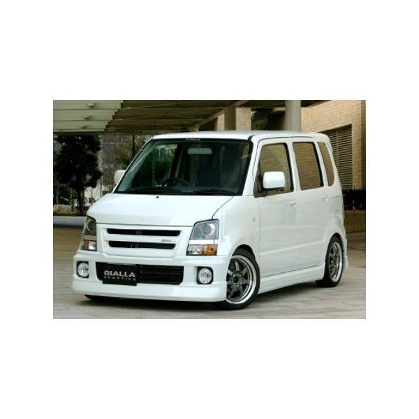ジアラ ワゴンR RR MH21S 後期 フロントハーフスポイラー 未塗装