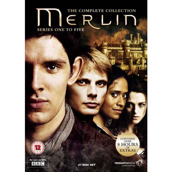 Merlin/魔術師マーリン シリーズ1-5 コンプリートDVD-BOXPAL-UK Import