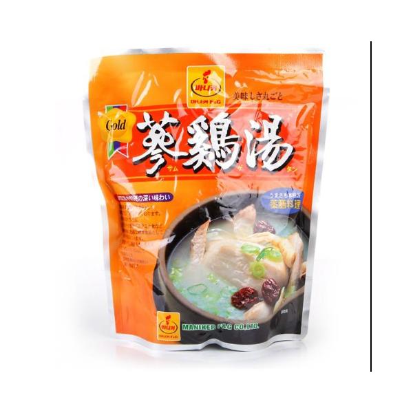 マニカ 参鶏湯（サムゲタン）800g 韓国スープ 韓国食品 薬膳料理 滋養食 簡単調理 本場韓国の味
