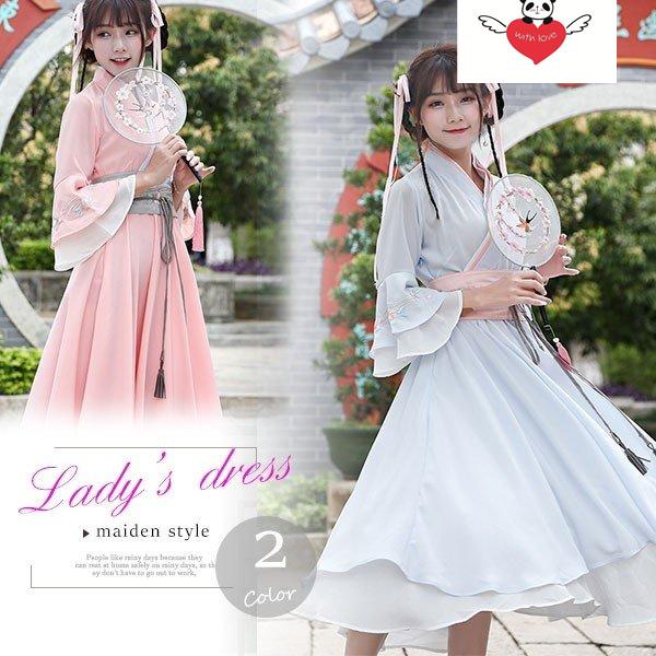 衣装 お嬢様 姫君 中国風 学園祭 仮面舞踏会 ウェイトレス ゴスロリ お茶会 萌えロリータファッション メイド服 ハロウィン クリスマス ロリータ Yz3691 神龍閣 通販 Yahoo ショッピング